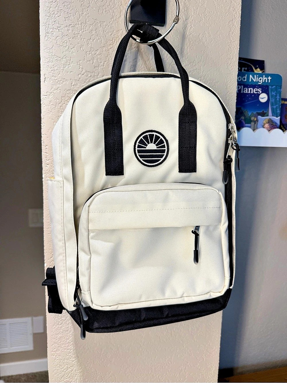 TOBIQ White & Black Backpack limited edition